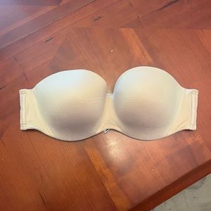 Victoria’s Secret Nude Strapless Bra